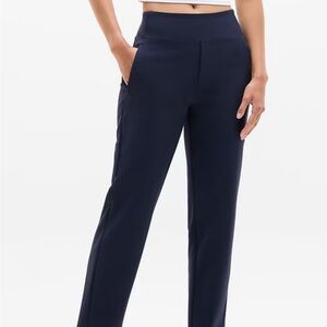 Athleta Women's Dark Blue Straight Leg Pants